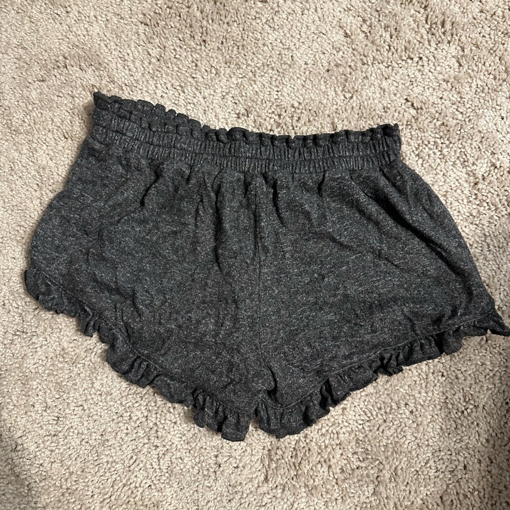 Aeropostale seriously soft ruffle sleep shorts - Picture 2 of 2